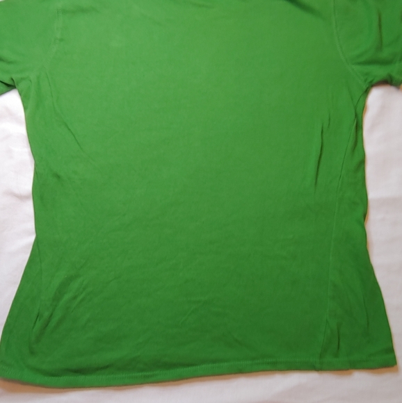 John Deer Gold Sequined Logo Tee Large - Picture 2 of 7